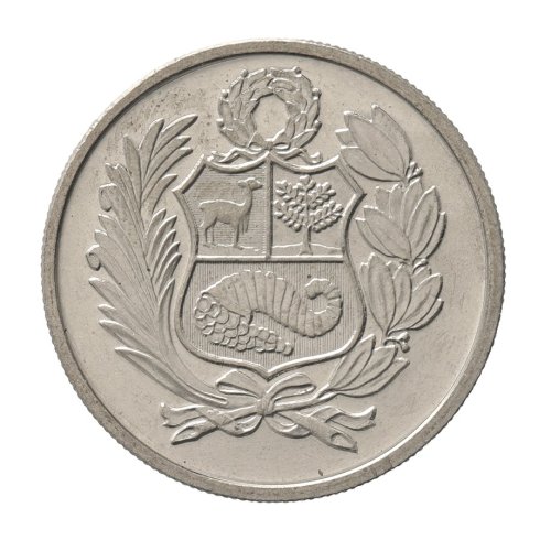 Peru 100 Soles de Oro Coin, 1980-1982, KM #283, XF-Extremely Fine