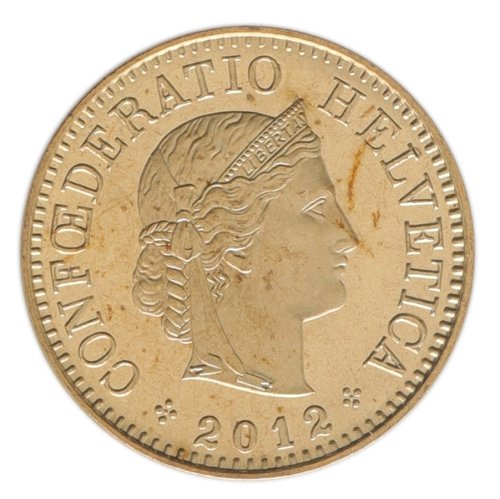 Switzerland 5 Rappen Coin, 1981-2025, KM #26c, XF-Extremely Fine, Goddess  Libertas, Wreath