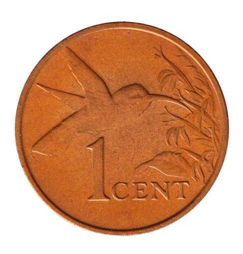 Trinidad & Tobago 1 Cent Coin, 1976-2016, KM #29, XF-Extremely