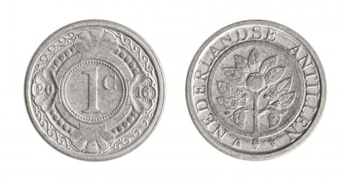 Netherlands Antilles 1 Cent-5 Gulden, 6 Pieces Full Coin Set, 1989-2016, KM #32-43, Mint