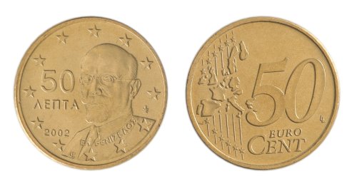 Greece 1 Euro Cent - 2 Euro 8 Pieces Coin Set, 2002-2025, KM #181