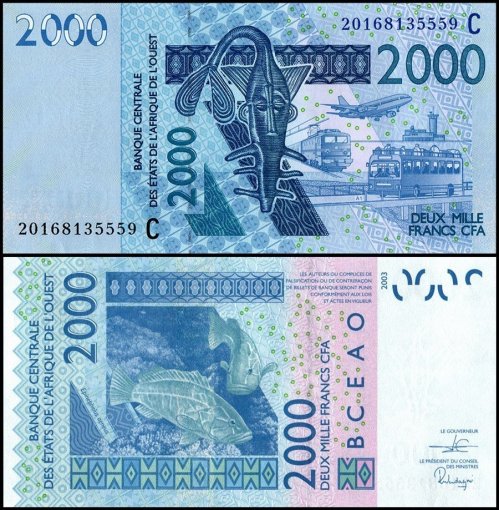 West African States - Burkina Faso 2,000 Francs Banknote, 2020, P-316Ct, UNC