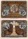 Fallersleben 10-50 Pfennig 4 Pieces Notgeld Set, 1920, Mehl #360, UNC