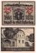 Rastenberg 10 - 25 Pfennig 3 Pieces Notgeld Set, 1921, Mehl #1097.1, UNC