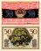 Zeulenroda 50 - 75 Pfennig 10 Pieces Notgeld Set, 1921, Mehl #1470.2, UNC