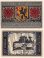 Neustettin 25 - 75 Pfennig 6 Pieces Notgeld Set, 1921, Mehl #968.1, UNC