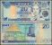 Fiji 2-50 Dollars 5 Pieces Banknote Set, 2002, P-104-108a, UNC