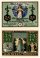 Sulza Bad 10 - 75 Pfennig 6 Pieces Notgeld Set, 1921, Mehl #1304, UNC
