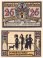 Apolda 25 Pfennig 6 Pieces Notgeld Set, 1921, Mehl #36.2, UNC