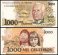 Brazil 1,000 Cruzeiros Banknote, 1990 ND, P-231a, UNC