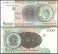 Brazil 5,000 Cruzeiros Banknote, 1990, P-227, UNC