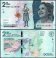 Colombia 2,000 Pesos Banknote, 2019, P-458e, UNC