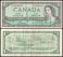 Canada 1 Dollar Banknote, 1954, P-75c, Used