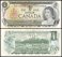 Canada 1 Dollar Banknote, 1973, P-85b, Used