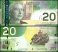 Canada 20 Dollars Banknote, 2011, P-103h, UNC