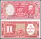 Chile 10 Centesimos de Escudo on 100 Pesos Banknote, 1960-1961 ND, P-127a.3, UNC