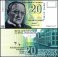 Finland 20 Markkaa Banknote, 1993, P-122a.4, UNC