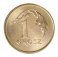Poland 1 Grosz Coin, 2018, Y #923, Mint, Oak, Eagle