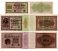 Hyperinflation in Weimar Germany, A Collection of Twelve Notes, w/ COA