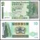 Hong Kong 10 Dollars Banknote, 1995, P-284b, Standard Chartered Bank, UNC