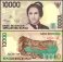 Indonesia 10,000 Rupiah Banknote, 1998, P-137a, UNC