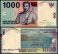 Indonesia 1,000 Rupiah Banknote, 2012, P-141l, UNC