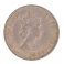 Fiji 6 Pence Coin, 1958, KM #19, XF-Extremely Fine, Queen Elizabeth II, Turtle