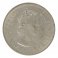 Fiji 1 Shilling Coin, 1961, KM #23, VF-Very Fine, Queen Elizabeth II, Boat