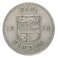 Fiji 1 Florin 11.3 g Silver Coin, 1934, KM #5, F - Fine