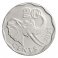 Eswatini 20 Cents Coin, 2021, KM #70, Mint,  King Mswati III, Elephant Head