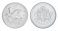 Barbados 1 Cent-1 Dollar, 5 Pieces Coin Set, 1998, KM # 10a-14.2, Mint
