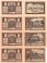 Bruehl 1-5 Mark 4 Pieces Notgeld Set, 1922, Mehl #192.1c, UNC