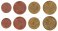 Mozambique 1 - 20 Centavos, 4 Piece Coin Set, 2006, KM # 132 - 135, Mint