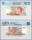Brazil 100 Cruzado Novos Banknote, 1989 ND, P-220a, UNC, TAP 60-70 Authenticated
