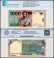 Indonesia 1,000 Rupiah Banknote, 2013, P-141m, UNC, Repeating Serial #DLW132132, TAP Authenticated