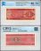 Netherlands Antilles 1 Gulden Banknote, 1970, P-20, UNC, Radar Serial #D0569650, TAP 60-70 Authenticated