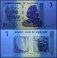 Zimbabwe 1 Dollar Banknote, 2007, P-65, USED, 50 & 100 Trillion Series