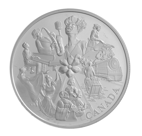 1 oz 2025 Black History: Hogan Valley Silver Coin in Box - Royal