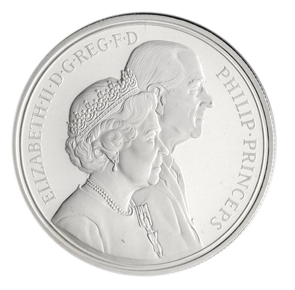 28.28 gram 1997 50th Annv of Wedding of Prince Philip and Queen