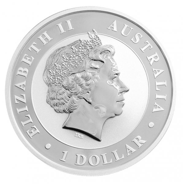 Australia Silver Coin, 2017, Koala, Queen Elizabeth II