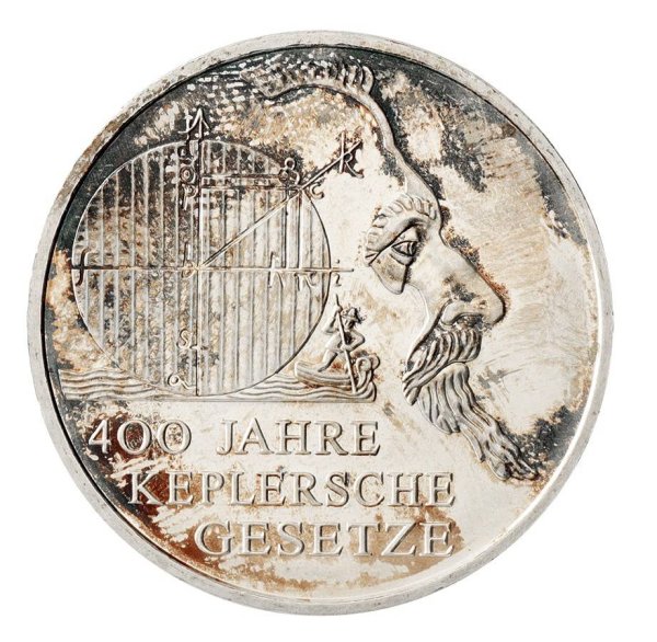 Germany Federal Republic 10 Euro Silver Coin, 2009, KM #280, VF