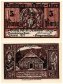 Thale 5 - 100 Pfennig 6 Pieces Notgeld Set, 1921, Mehl #1320.9, UNC