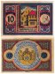 Osnabrueck 5-75 Pfennig 9 Pieces Notgeld Set, 1921, Mehl #1032, UNC