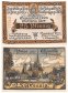 Prien 10 Pfennig - 1 Mark 4 Pieces Notgeld Set, 1920, Mehl #1074, UNC