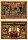 Treuenbrietzen 50 Pfennig 6 Pieces Notgeld Set, 1921, Mehl #1339, UNC