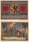 Neustettin 50 Pfennig 3 Pieces Notgeld Set, 1921, Mehl #968.2, UNC