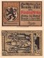 Remda 20 - 50 Pfennig 3 Pieces Notgeld Set, 1921, Mehl #1115.1c, UNC