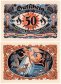 Kahla 50 Pfennig 6 Pieces Notgeld Set, 1921, Mehl #668.9, UNC