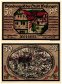 Wasungen 50-75 Pfennig 6 Pieces Notgeld Set, 1921, Mehl #1384, UNC