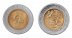 Mexico 5 Pesos 37 Pieces Full Coin Set, 2008-2010, KM #894-931, Mint, Commemorative, w/ Album